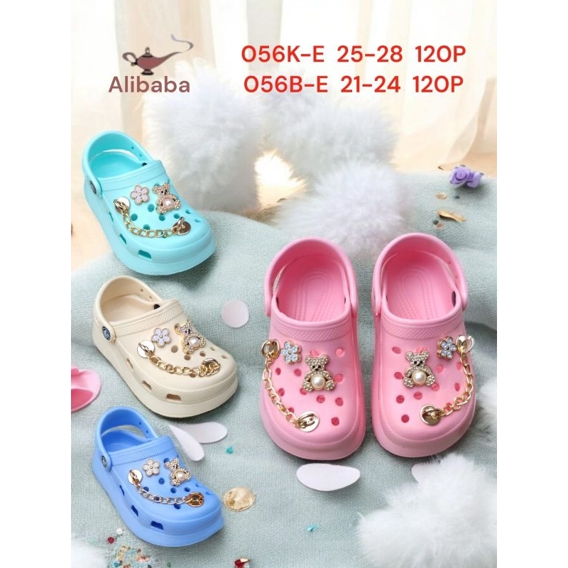 Alibaba Sepatu Anak Kepala Wanita dengan hiasan murah murce