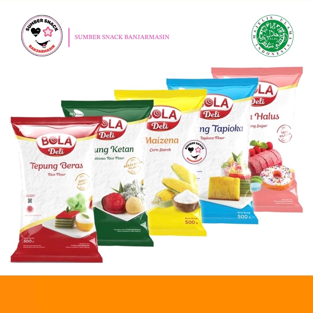 

Bola Deli Tepung (500g) (5 Varian)