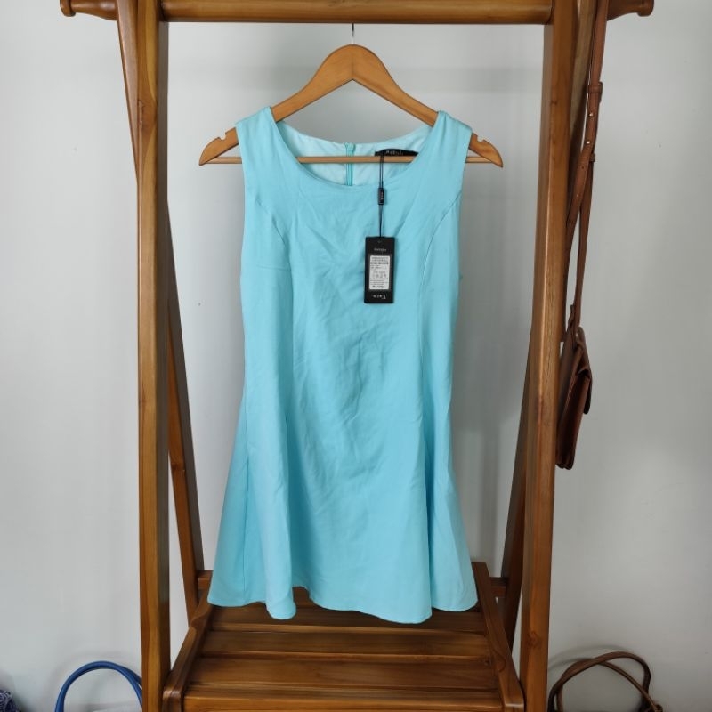 Baru Mini Dress Biru Tosca