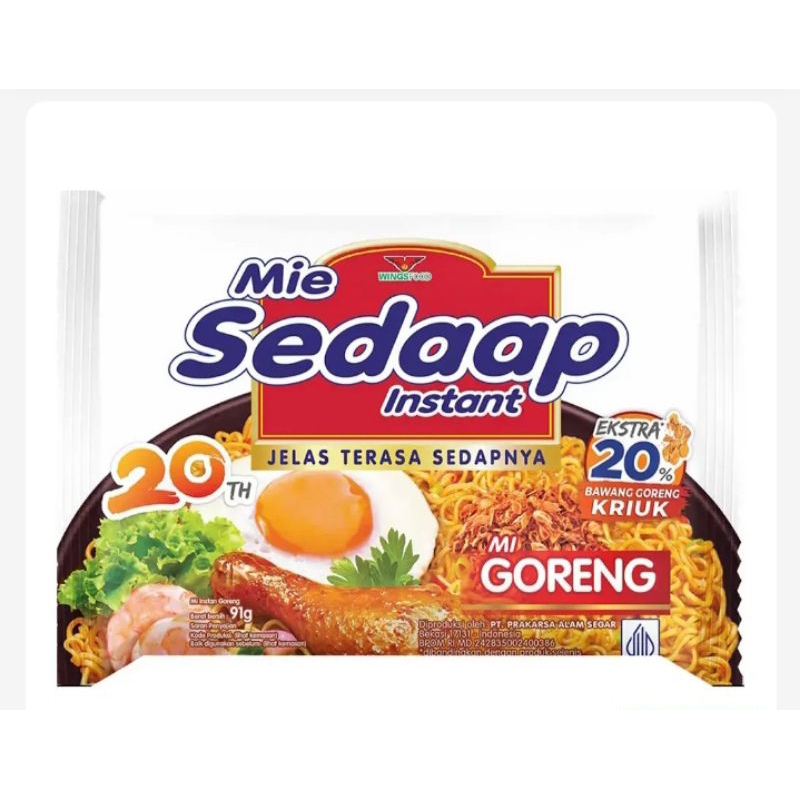 

mie sedaap goreng per bungkus