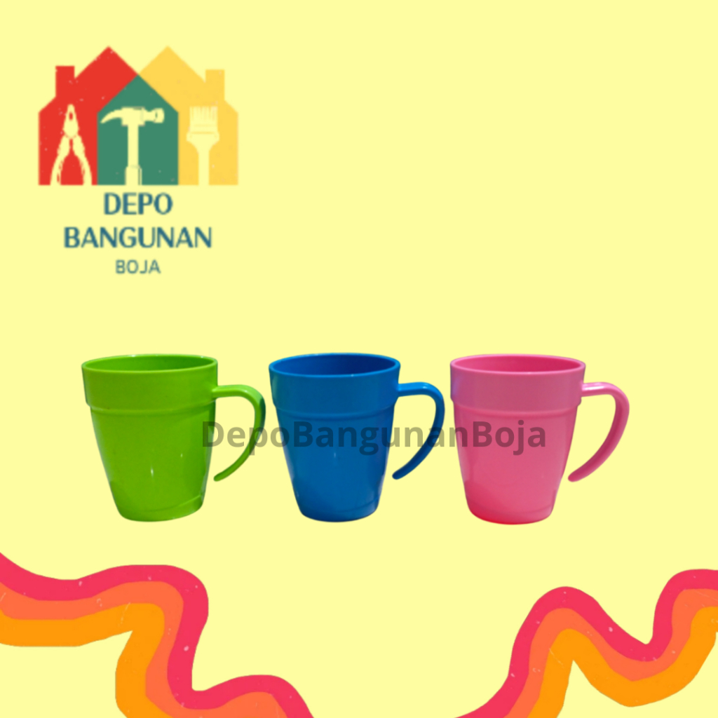 (Vanilla) Cangkir Plastik / Gelas Plastik Kecil