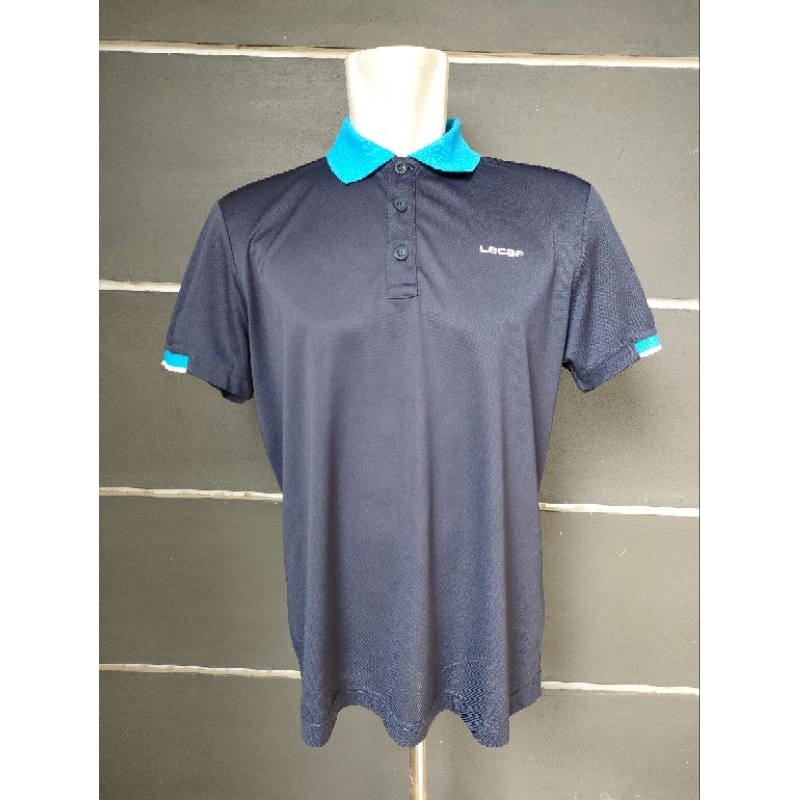 Polo shirt Kaos polo Lecaf navy