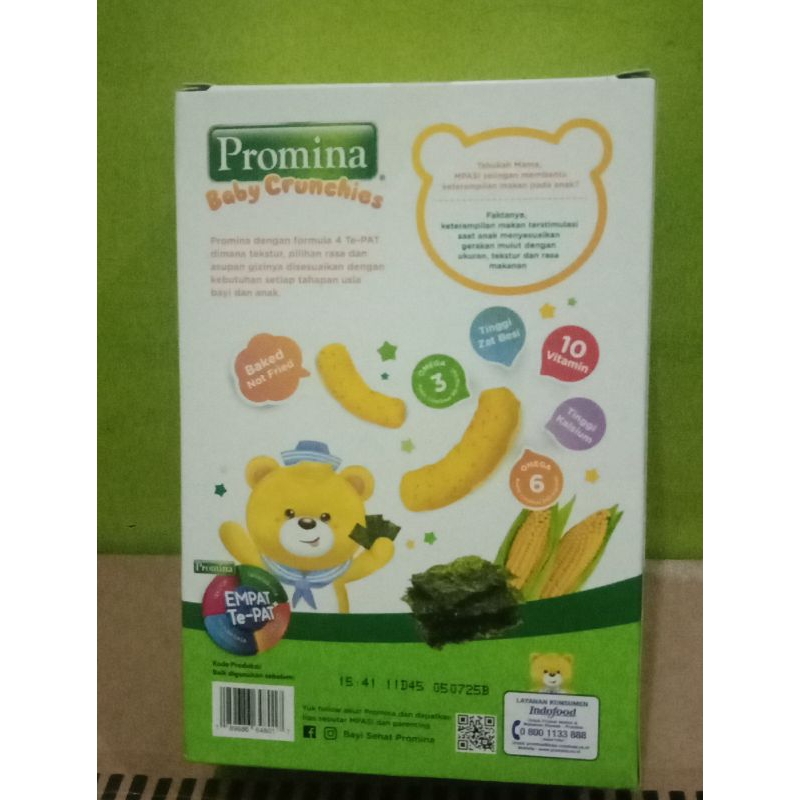 

promina baby crunchies 8+ bulanke atas