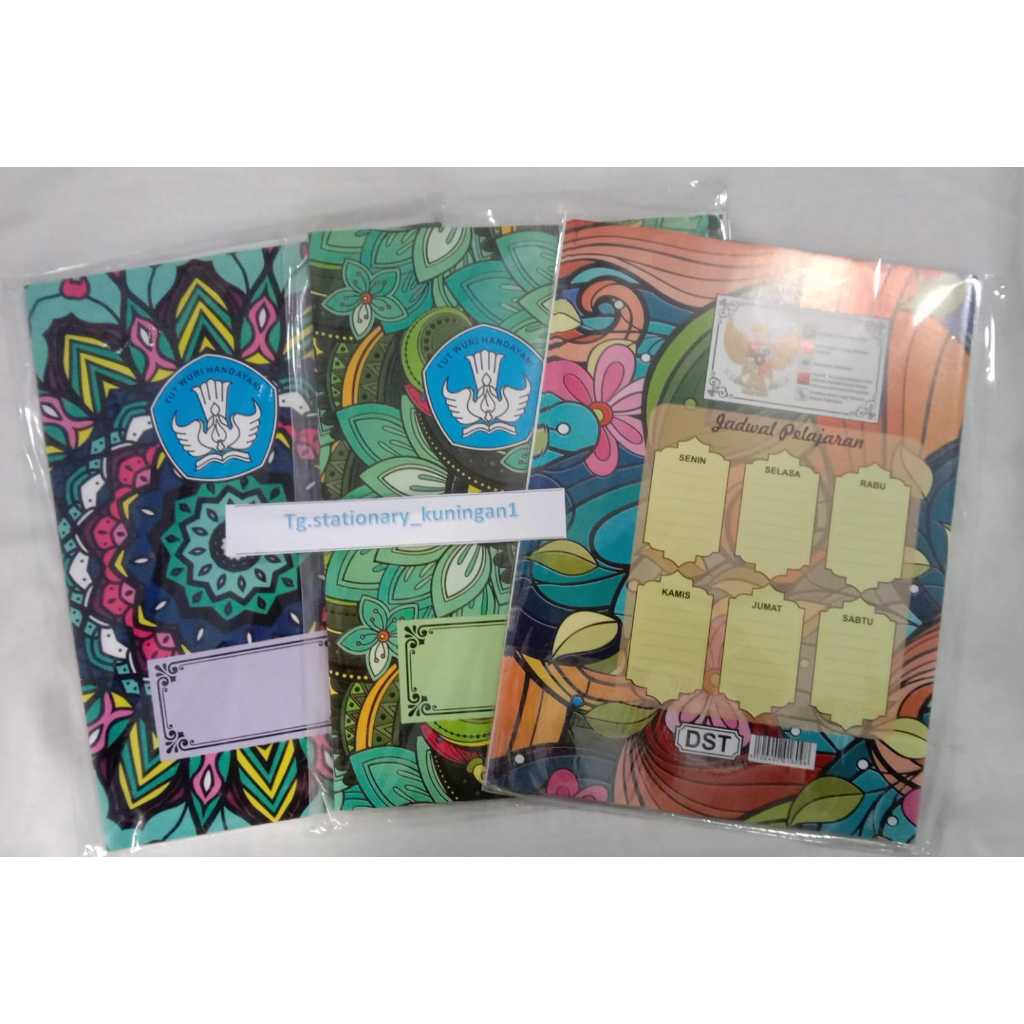 

Sampul Buku DST Batik Ukuran Kwarto 20 Lembar