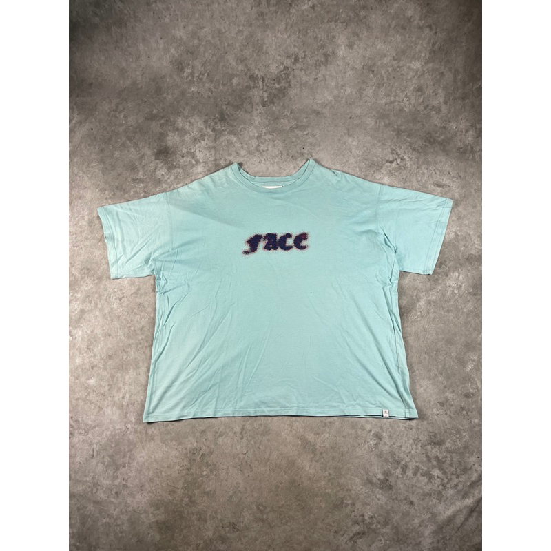 Facetasm Japan Graffiti Face Y2K Rare Oversize Tee