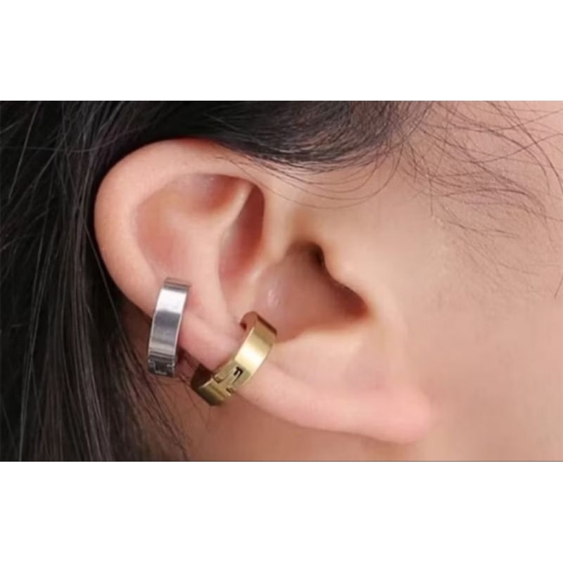 BANU ACC ANTING STAINLESS UNISEX MODEL JEPIT PRIA DAN WANITA KEREN