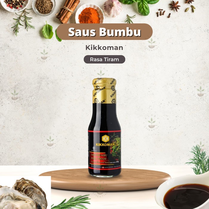 

Kikkoman Oyster Flavour Sauce Saus Bumbu Rasa Tiram HALAL 300 gram Termurah