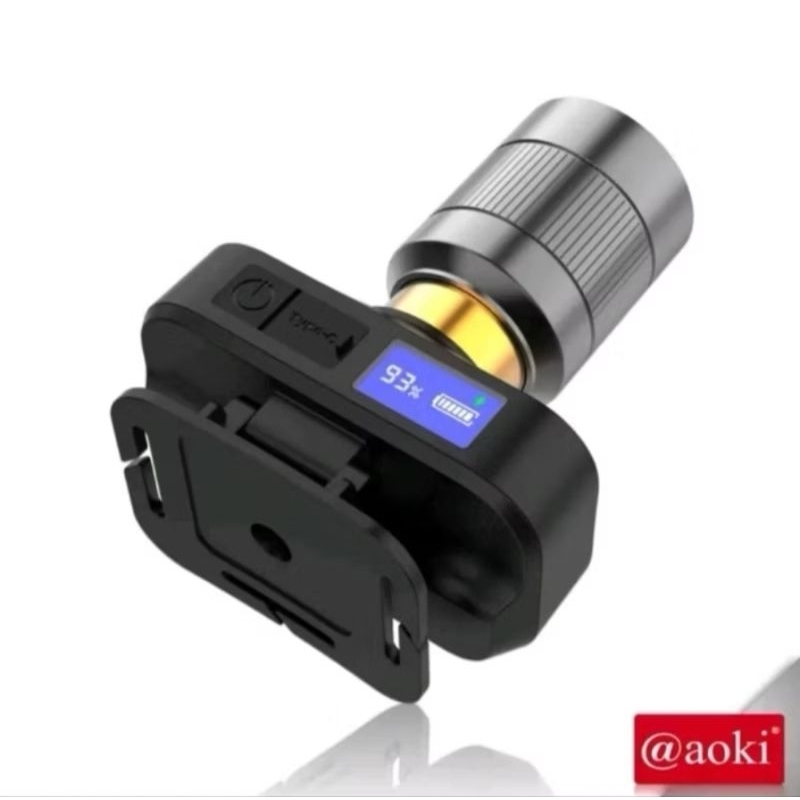 Aoki Senter Kepala Led Layar Digital / Senter Kepala Zoom Aoki AK-3501