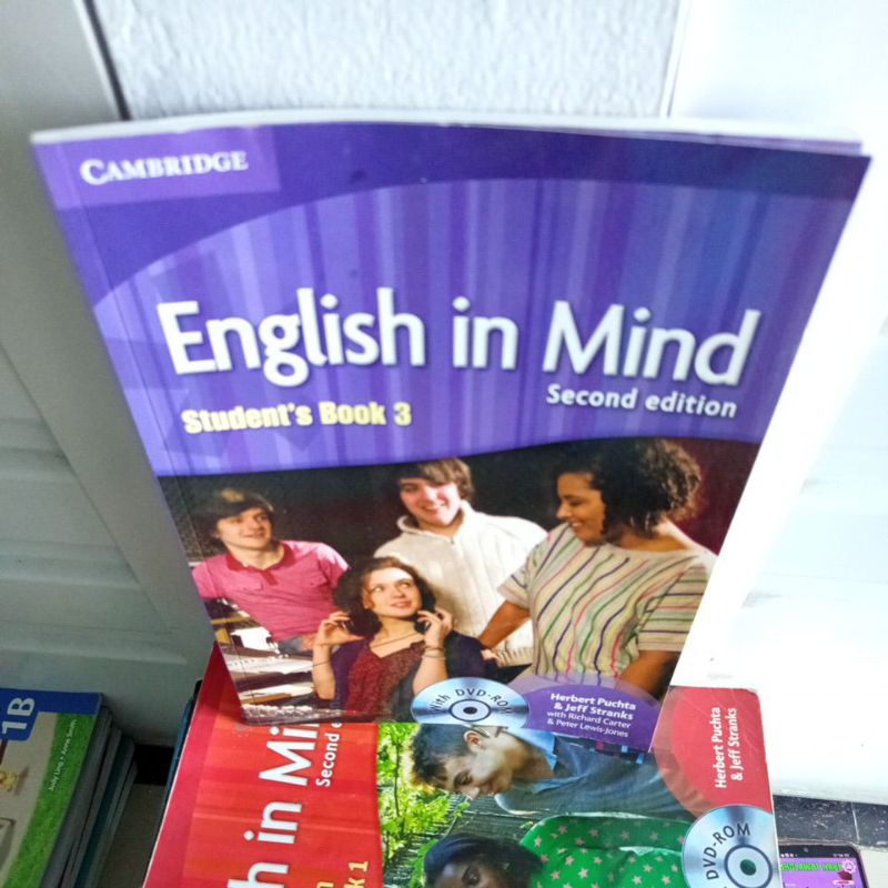 

buku english in mind second edition student book 3 herbert puchta & jeff stanks Cambridge buku original buku baru