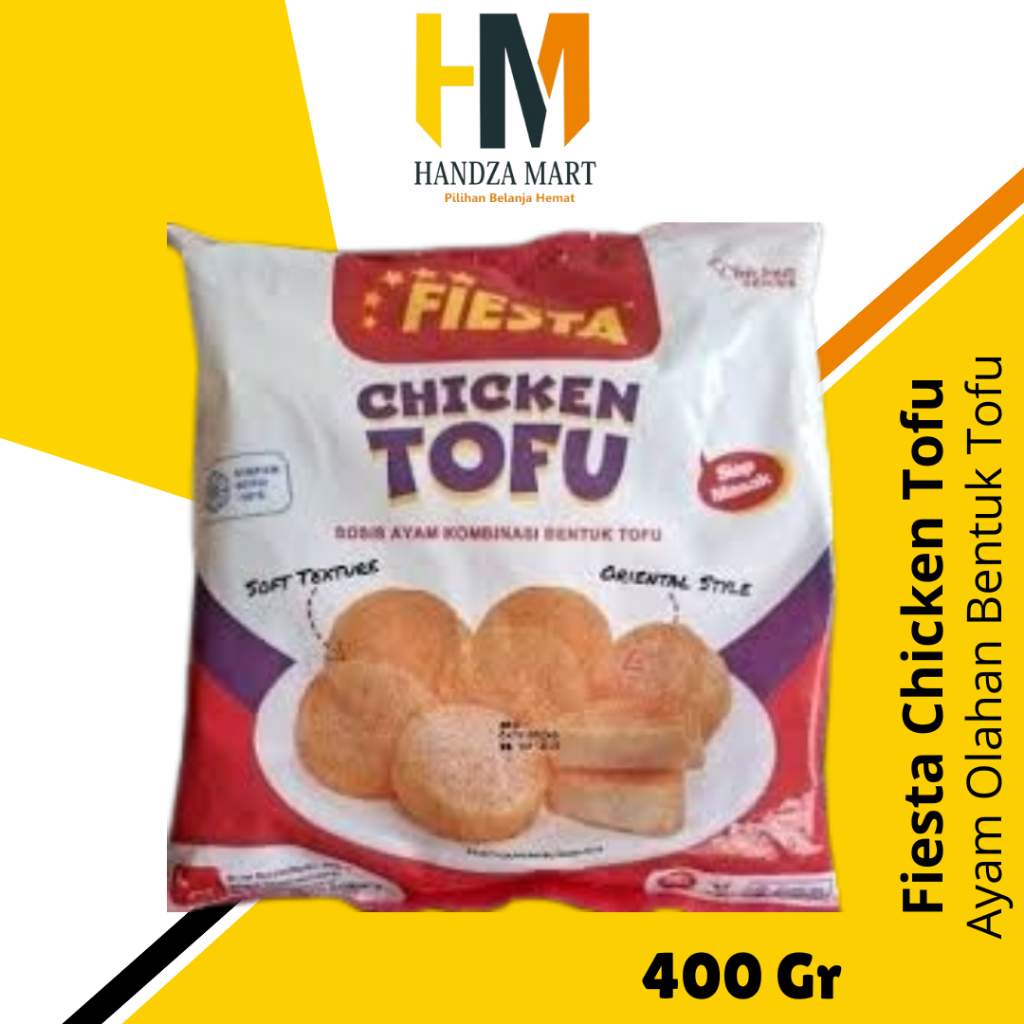 

FIESTA CHICKEN TOFU PREMIUM Nugget Naget Ayam Bentuk Tahu 400g