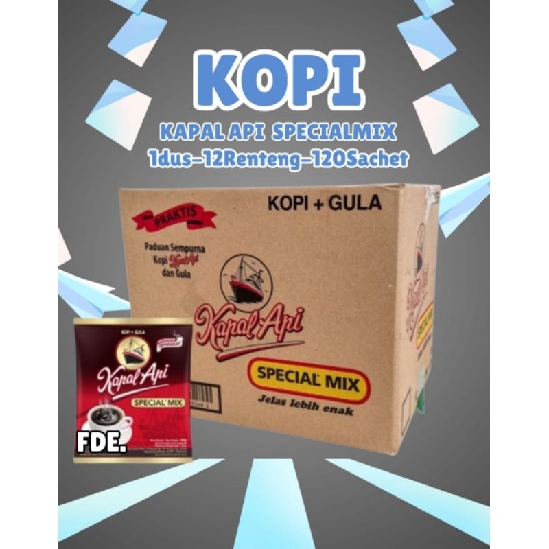 

Kapal Api SpecialMix 23gr-1Karton-12renteng-120Sacher