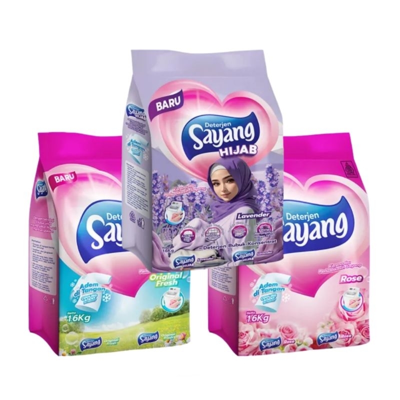 Sayang Detergent Powder [1600gr]