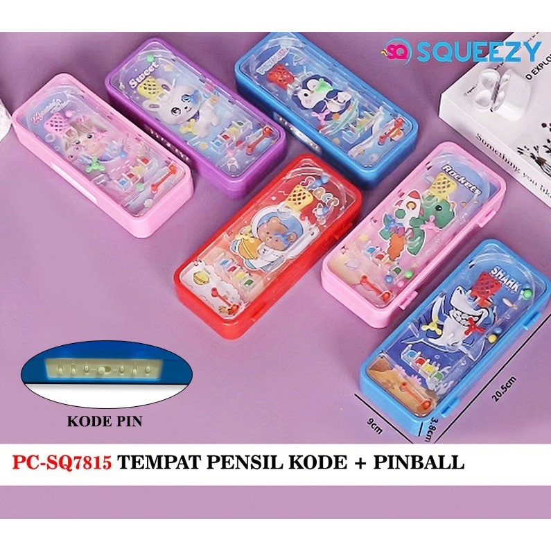 

Kotak Pensil Pensil Case Pensil KODE + PINBALL