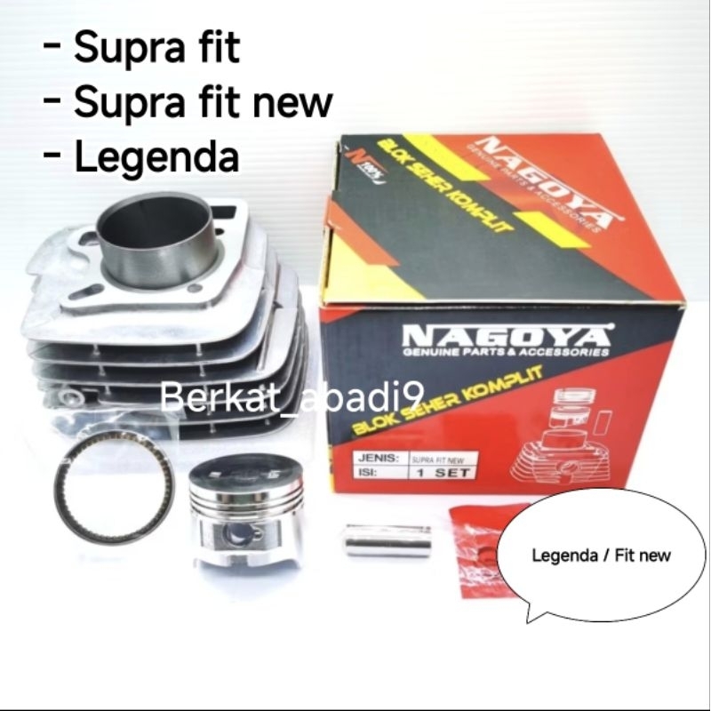 Cylinder Block blok komplit Assy Supra fit new / Revo lama / Legenda / Supra fit lama