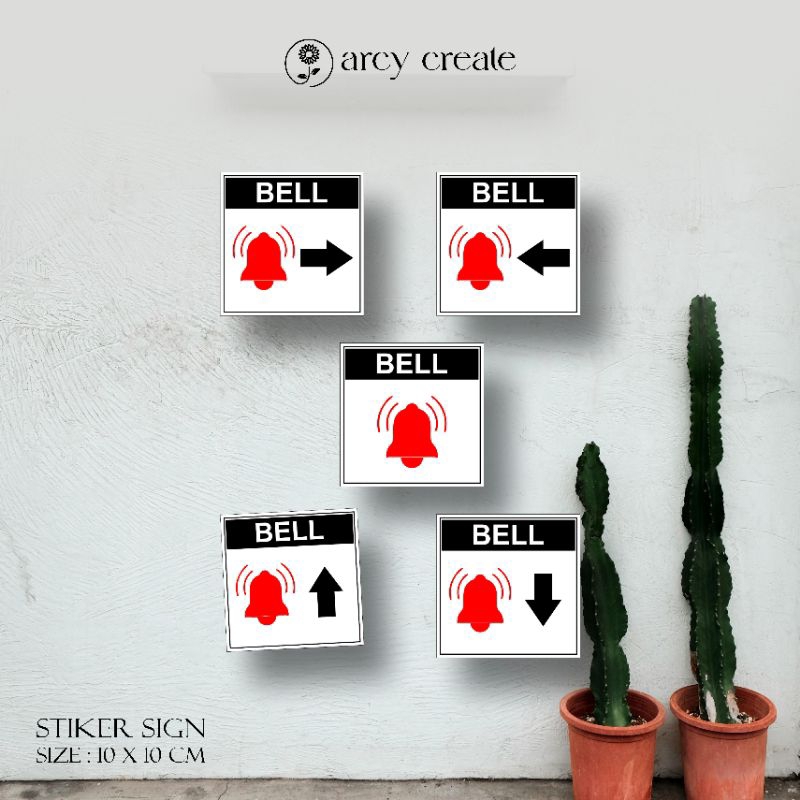 

Stiker Bell Pintu