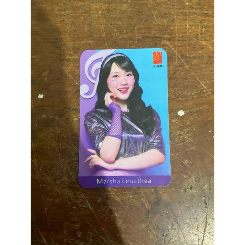 Photocard Official Chatime Marsha Lenathea
