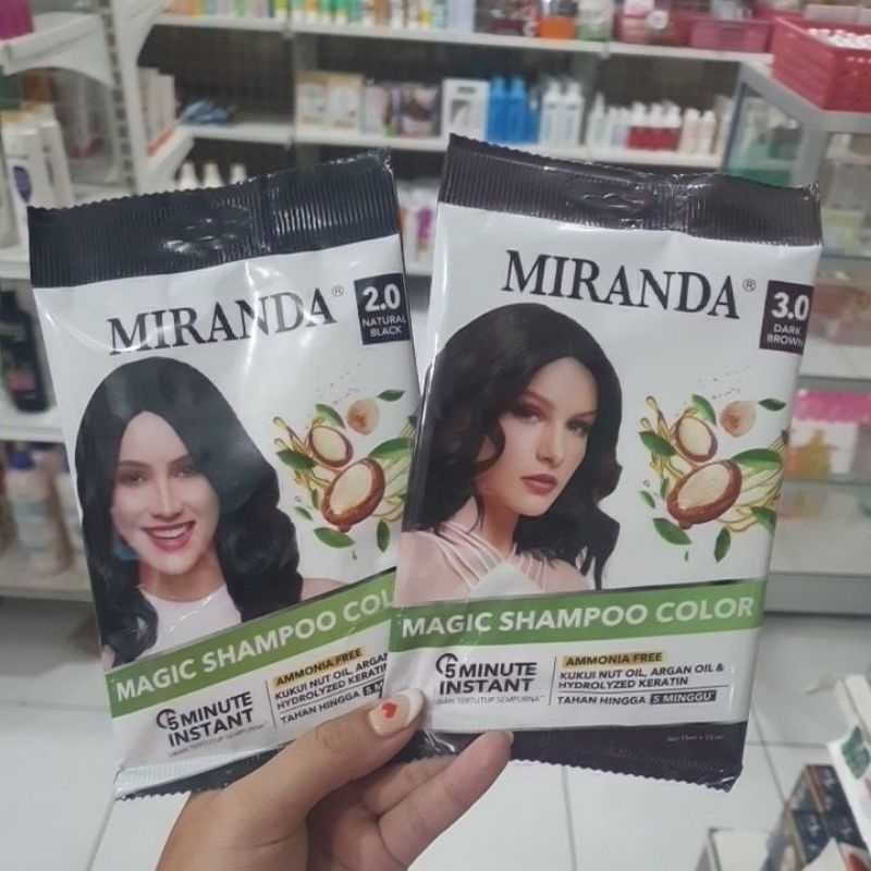 MIRANDA MAGIC HAIR COLOR SHAMPOO