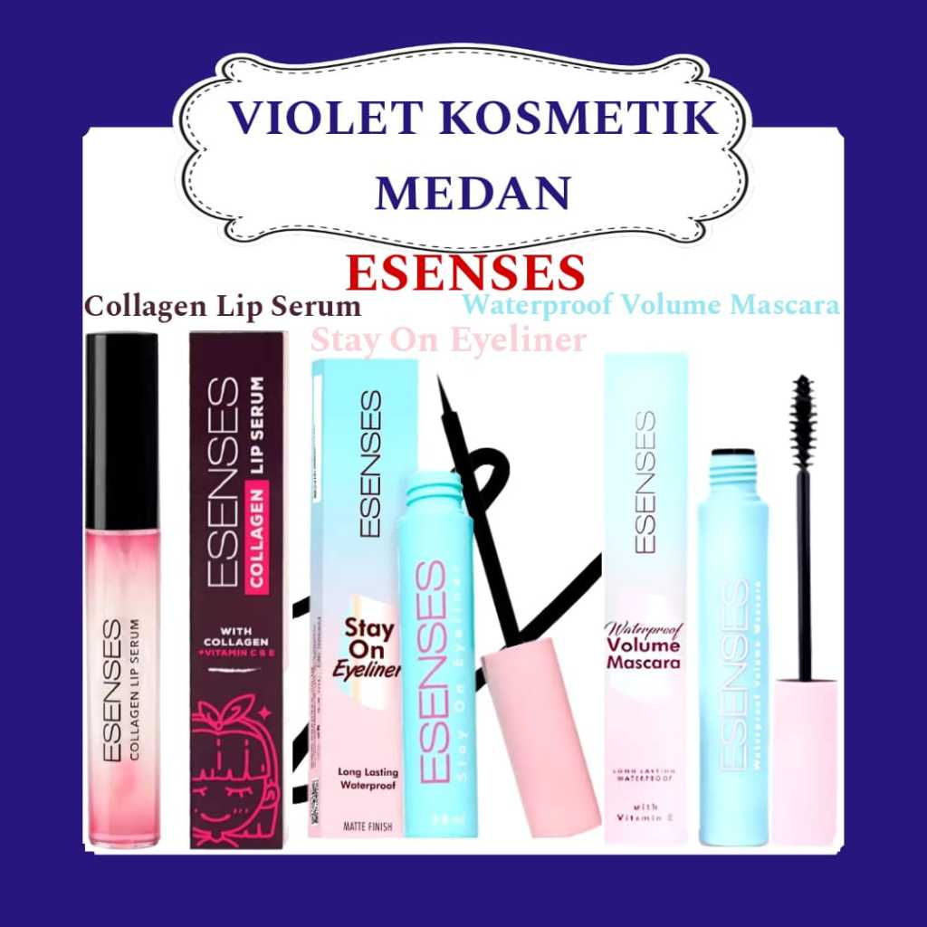 MASCARA ESSENSES/ EYELINER ESSENSE/ LIP SERUM ESSENSE
