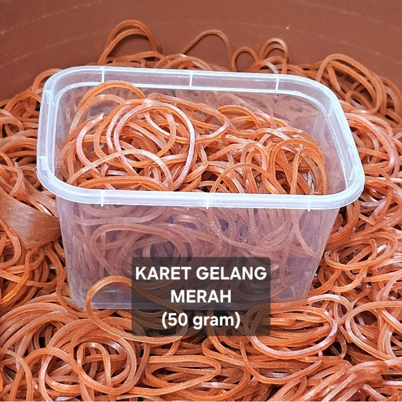 

bigta_KARET GELANG MERAH 50gram