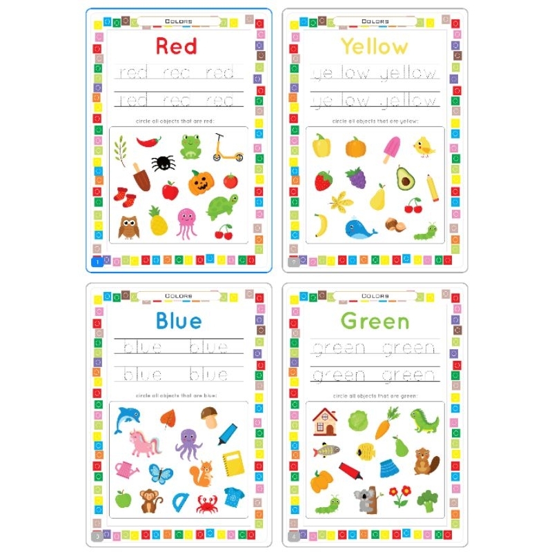 

(Digital) Belajar Mengenal Warna Anak Pra Sekolah - SD Bahasa Inggris/ Belajar Rumahan/Les Privat/ Sekolah