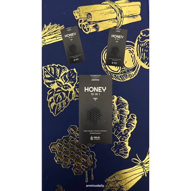 

Asiha Honey 10 in 1 Madu booster 10 rempah terbaik Indonesia dlm 1 kemasan