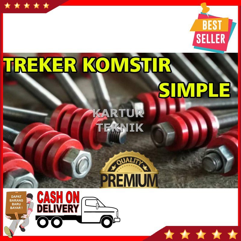 Treker Komstir kones Treker untuk memasang Komstir