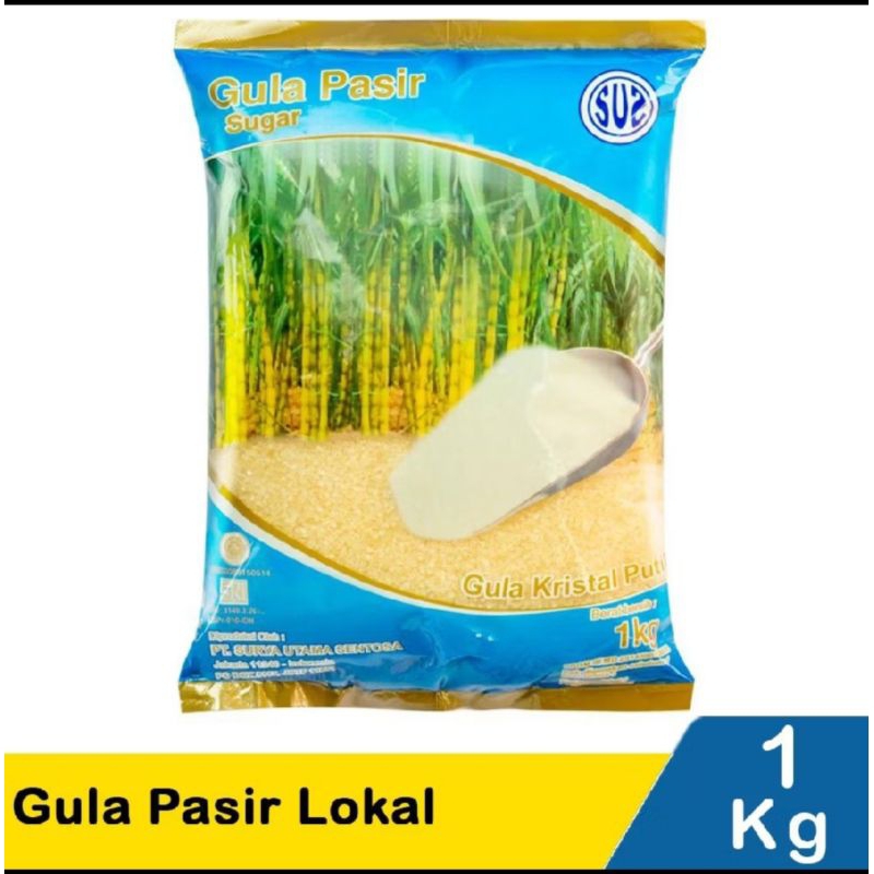 

GULA PASIR SUS 1KG - GULA PASIR LOKAL