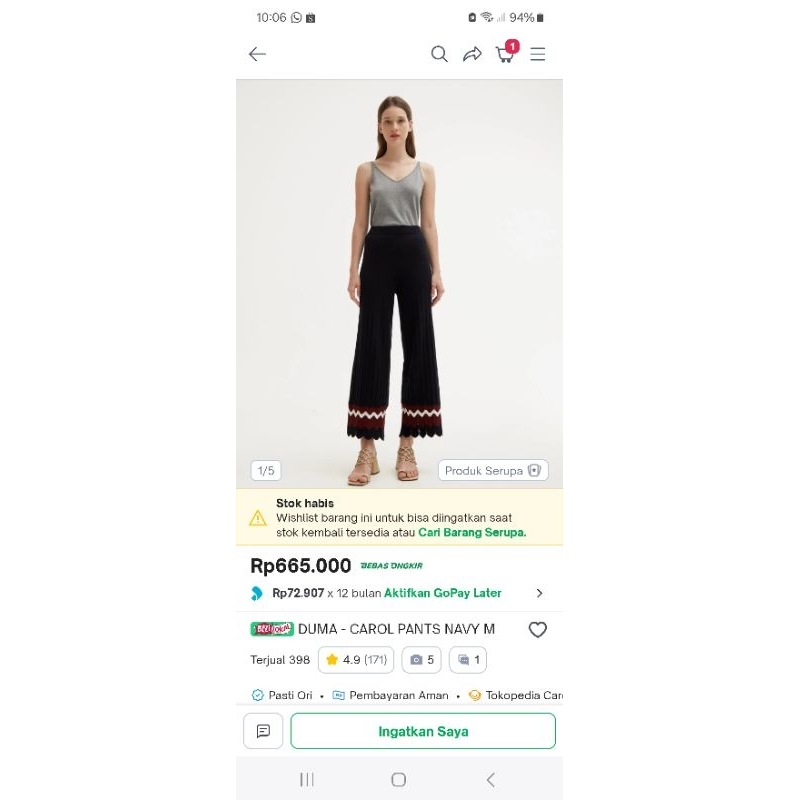 duma pants preloved