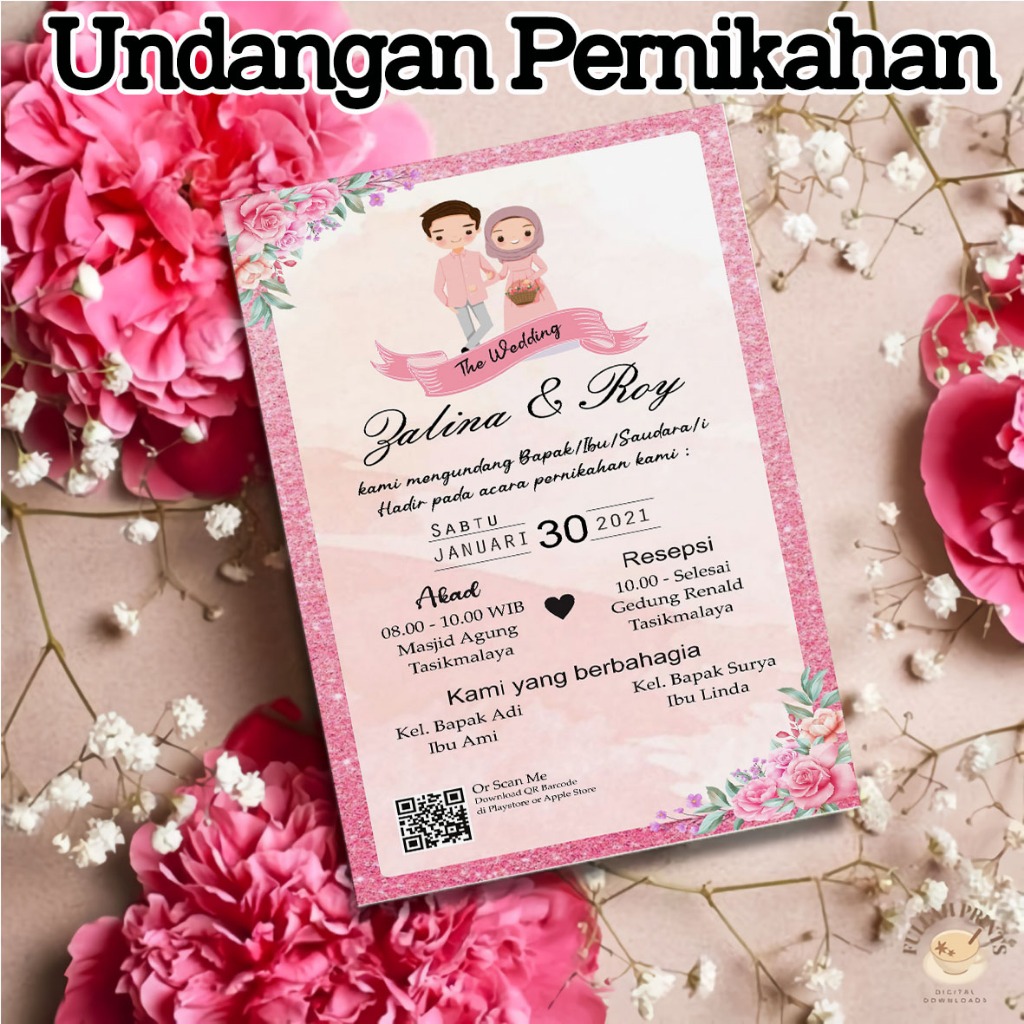 undangan kopi mini pernikahan murah besek punjungan