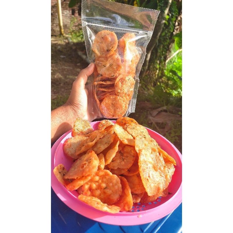 

KERIPIK ACI BALADO DAUN JERUK 250GR