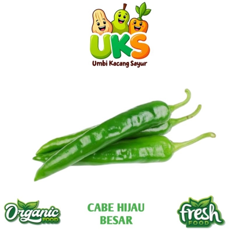 

Cabe Hijau Besar Segar 500gram Fresh