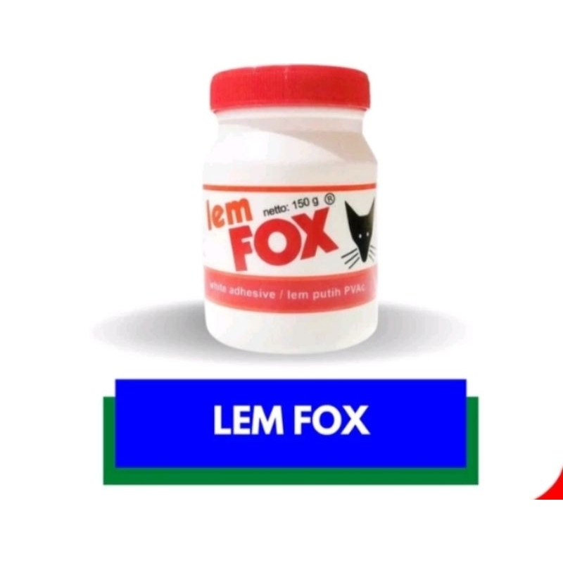

lem fox original 150gr siap kirim