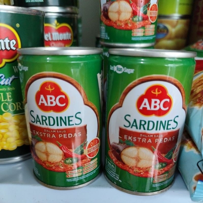 

sarden ABC Sardines Ekstra Pedas 155gr