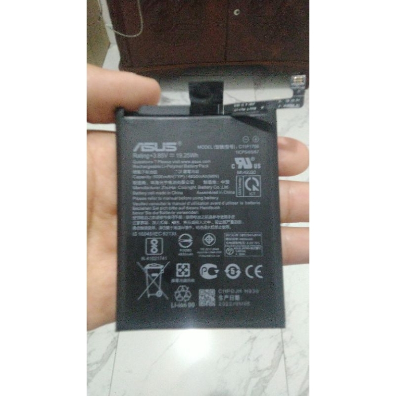 baterai Asus zenfone max pro m1 second