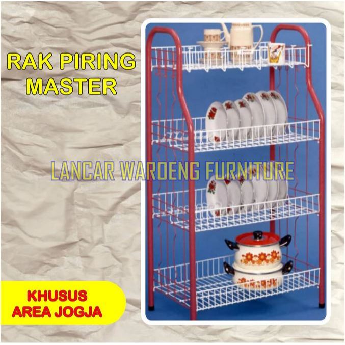 Rak Piring Master 4 Susun/Rak Piring R04 Master
