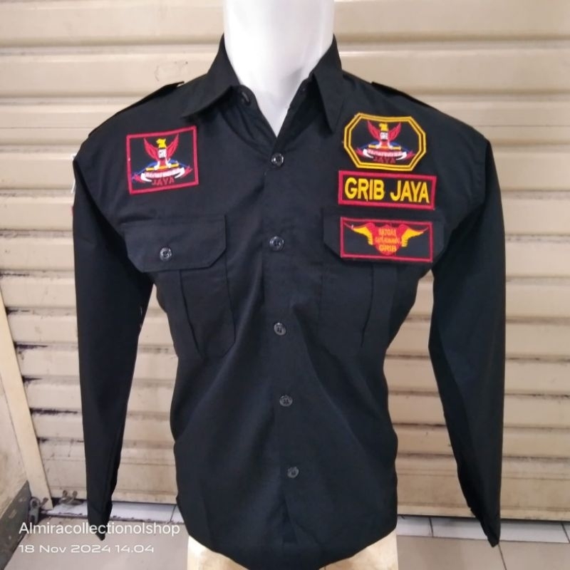 kemeja grib seragam grib baju ormas grib