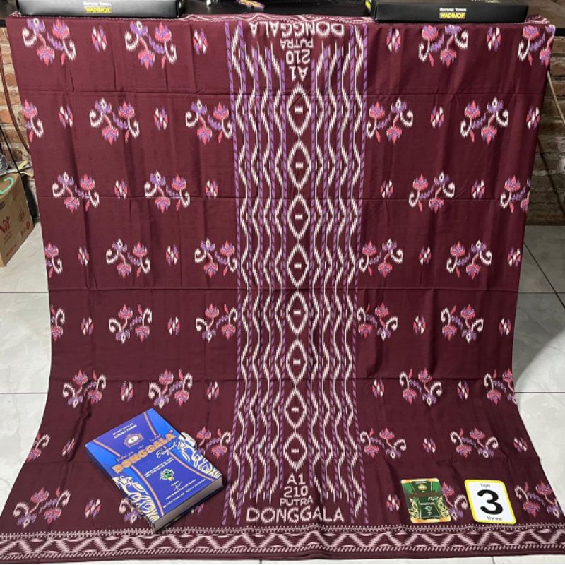 Dongala Gamis A1 210 Kain Hitam Putih