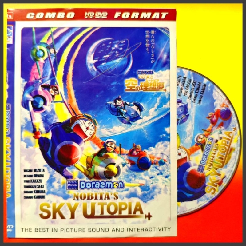 Kaset Film Kartun Animasi DORAEMON SKY UTOPIA