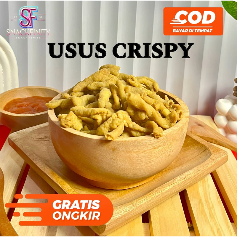 

KRIPSUS KERIPIK USUS 250 gr | 100 gr | 50 gr SNACKFINITY