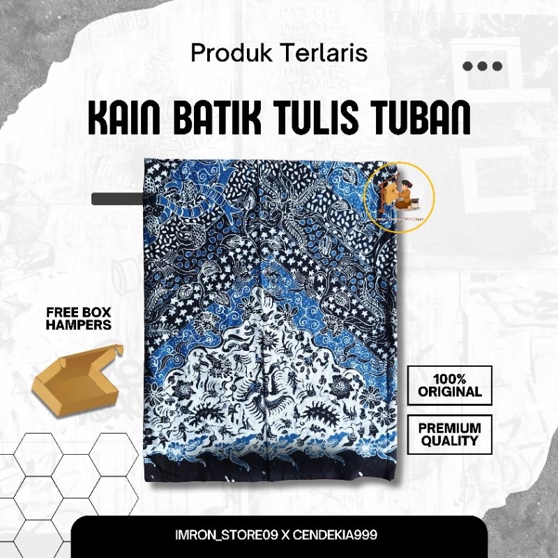 Kain Batik Tulis Tuban, Kain Batik Tulis Asli UMKM Tuban, Batik Tradisional (Limited Edition)