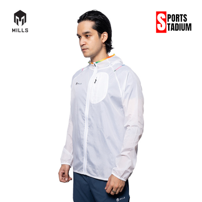 JAKET OLAHRAGA MILLS HOLO WINDBREAKER