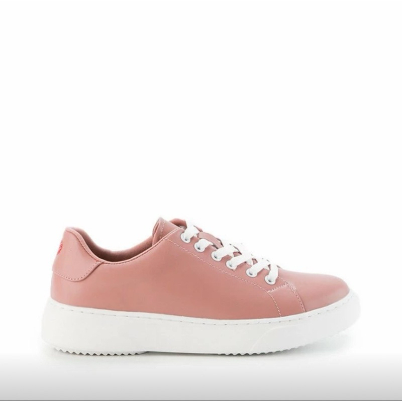PSPGN.CO | original branded obermain sonia love sepatu wanita sneakers lace up kasual sporty pink