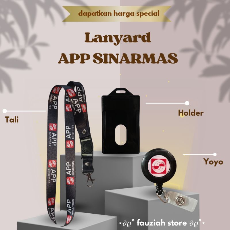 

READY! TALI ID CARD / LANYARD APP SINARMAS Termurah!!!