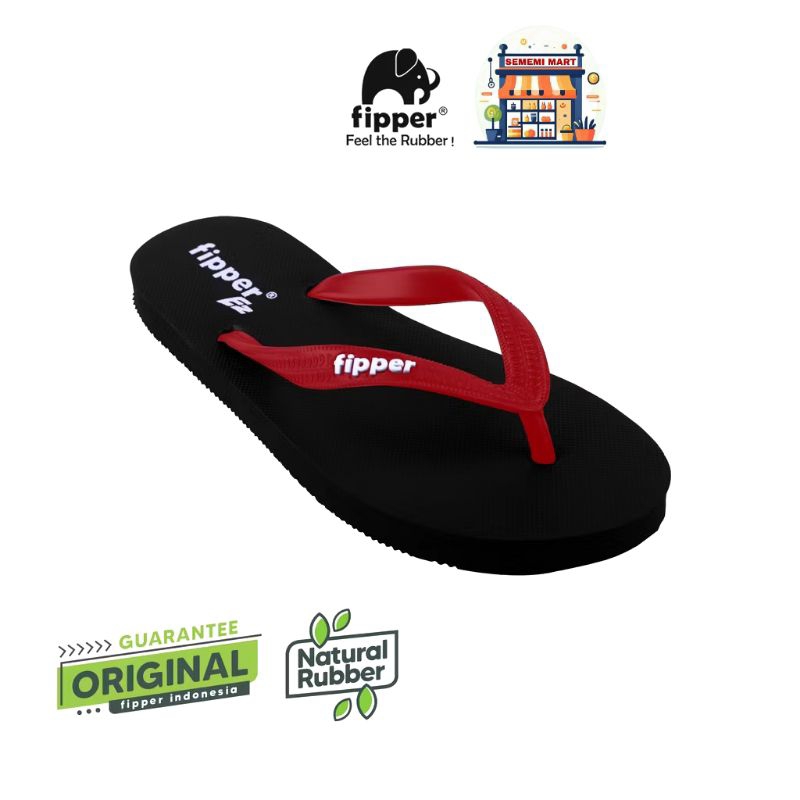 Sandal Fipper size 44 & Topi Fipper Original 100% Promo 