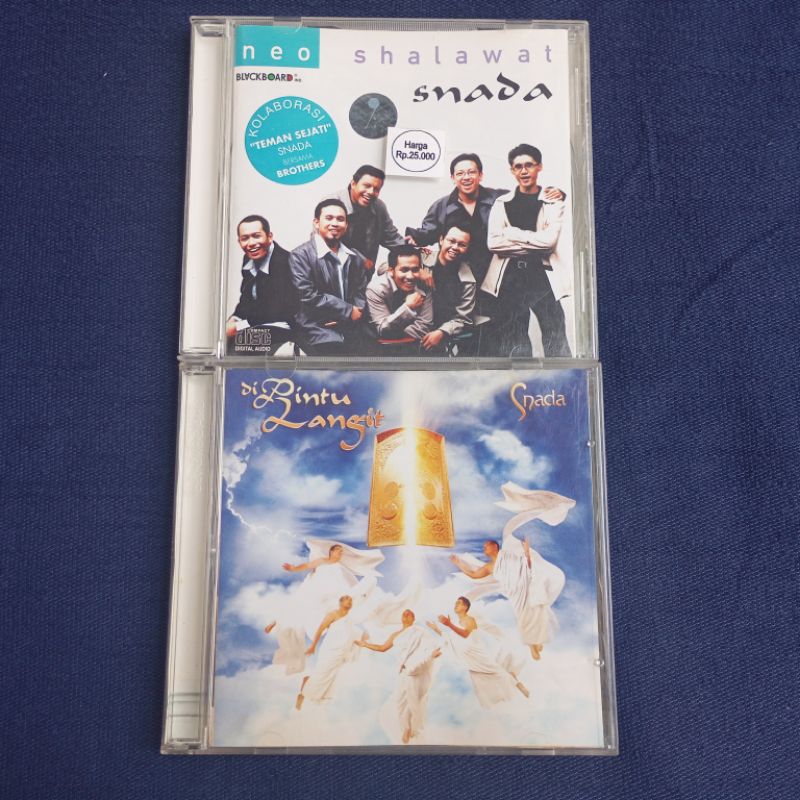 2 Kaset CD Audio untuk KolPri Artist Snada album Neo Shalawat dan Di Pintu Langit