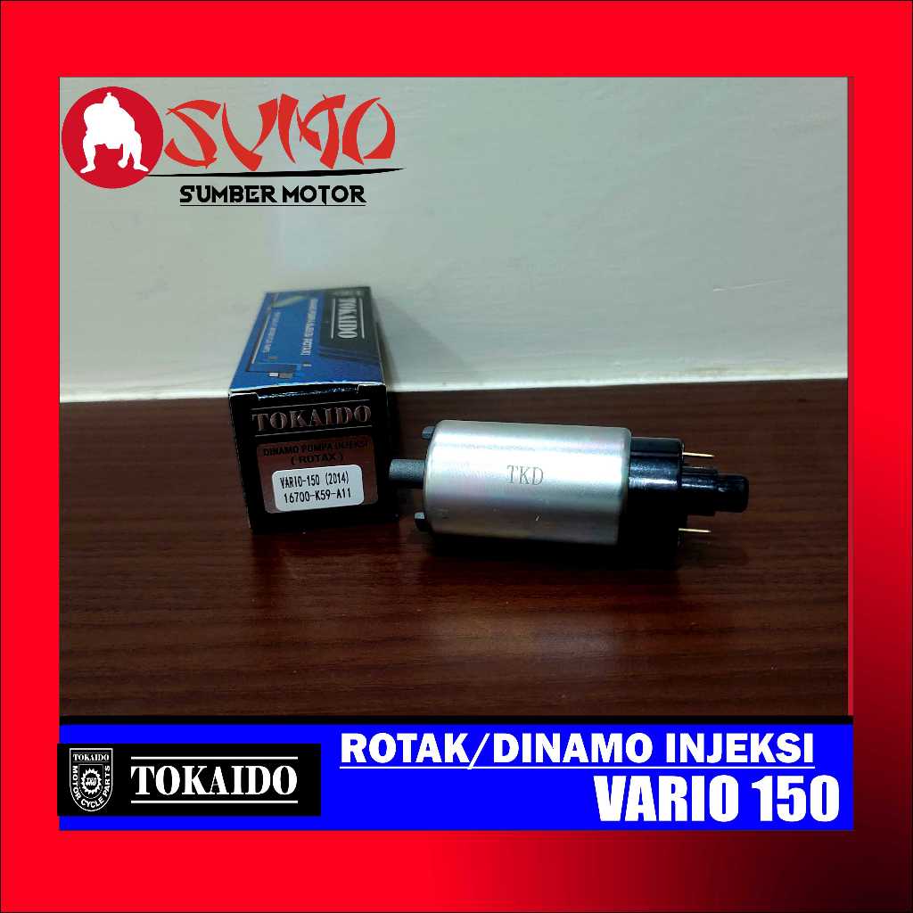 Rotak Dinamo Fuel Pump Vario 150 Led  2014 Tokaido Harga Termurah