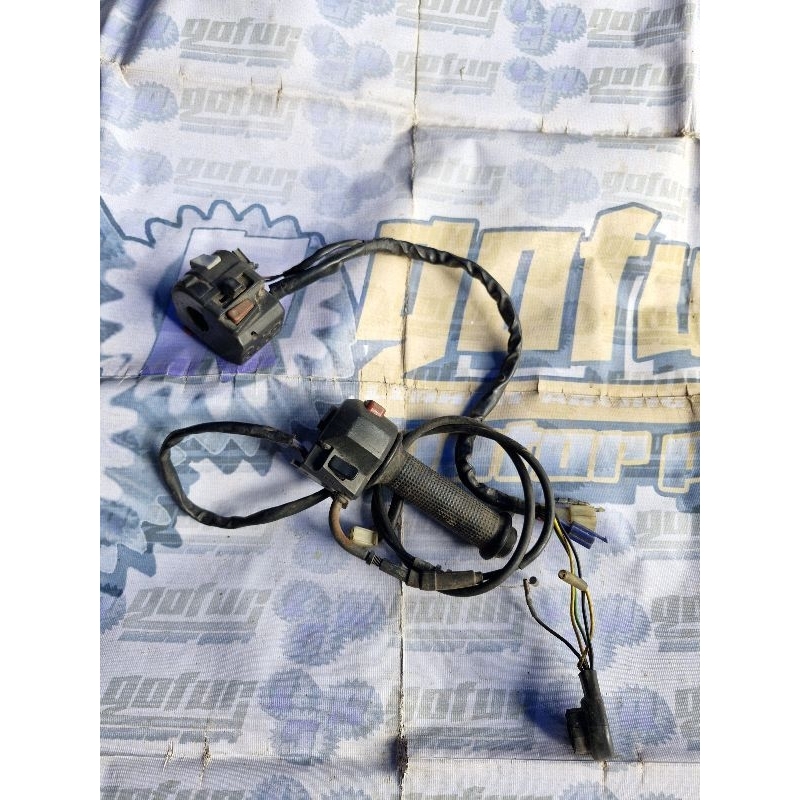 saklar lampu kanan kiri yamaha vixsion lama asli original fullset