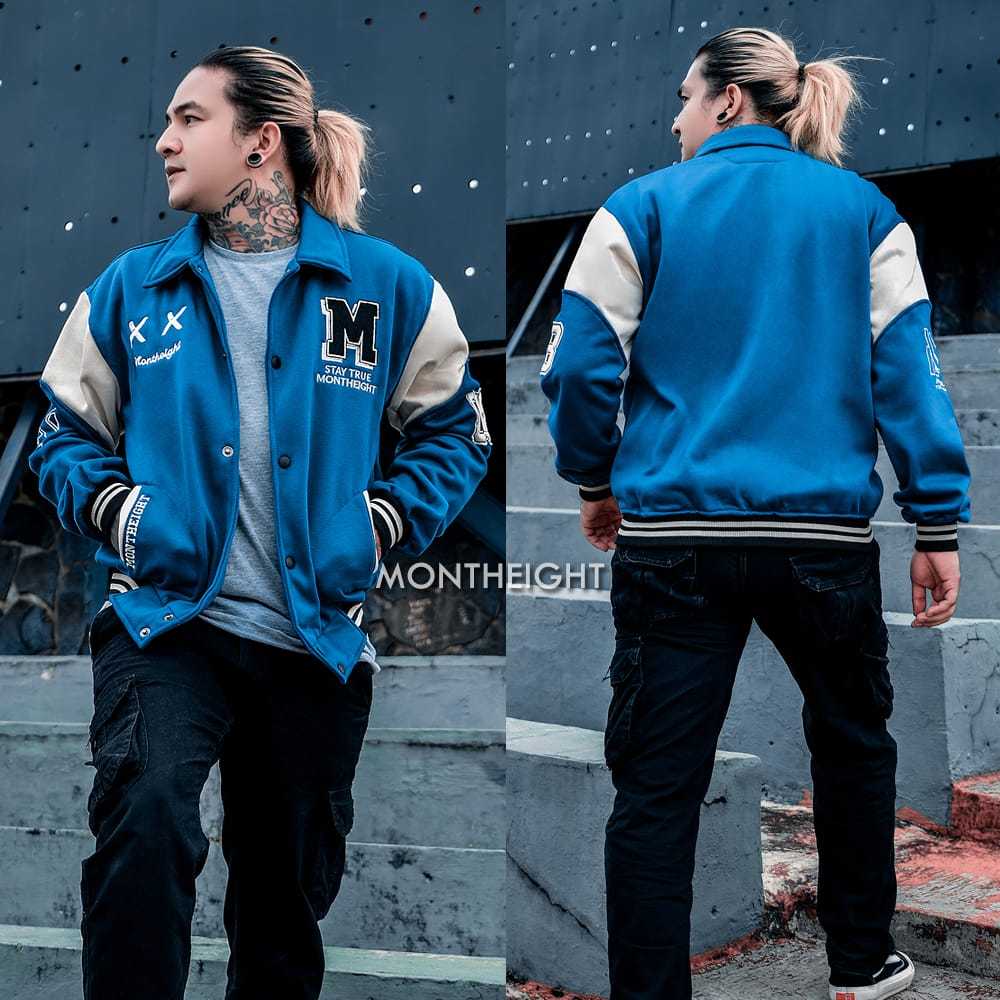 TERBARU Jaket varsity baseball pria fleece premium import jacket varcity vintage original distro