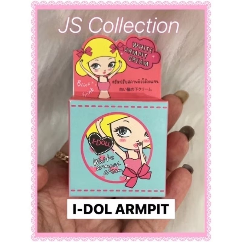 IDOLL WHITE ARMPIT CREAM ORIGINAL THAILAND / PUTING PINK