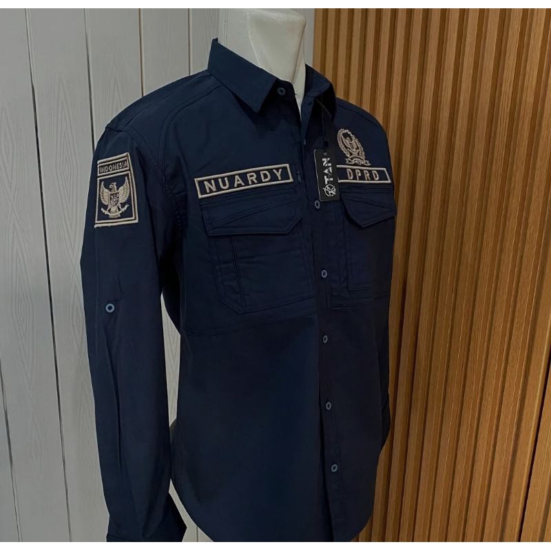KEMEJA TACTICAL M-TAC DPRD FUL BORDIR TIMBUL KEMEJA M-TAC CUSTOM BORDIR TIMBUL